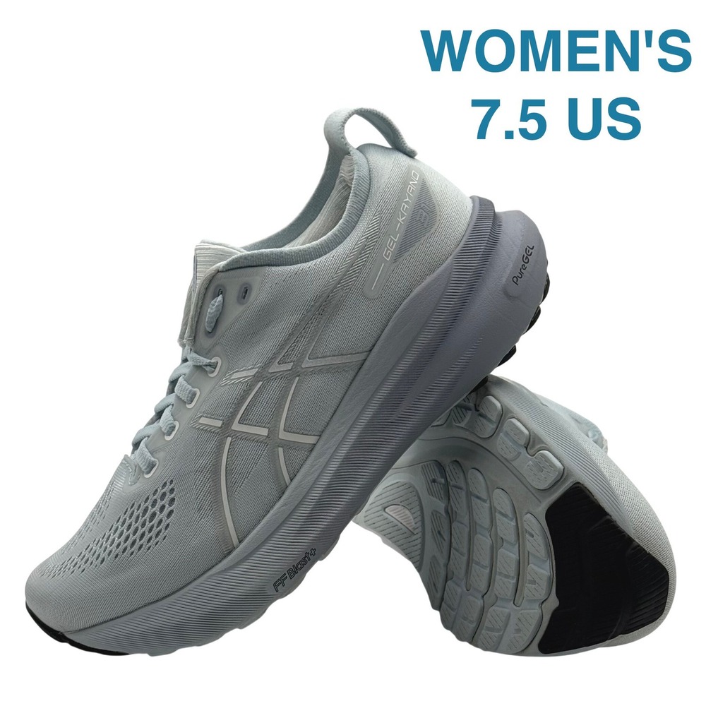ASICS Gel-Kayano 31 Women's Running Shoes Light Blue Gray Size 7.5 1012B670 Gym